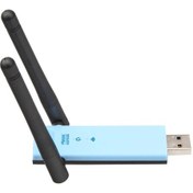 Resim Skycity 300mbps Wifi Sinyal Güçlendirici, Usb Tak Ve Kullandır, Çift Anten, 2.4ghz, 802.11n/b/g, Wpa2 Güvenliği, Menzil Genişletici Mavi-siyah 