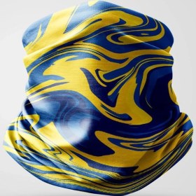 Resim Delta Wave Motorcu Bandana Maske Outdoor Boyunluk Unisex 