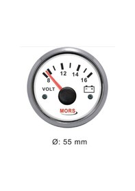Resim Voltmetre 12v-beyaz 