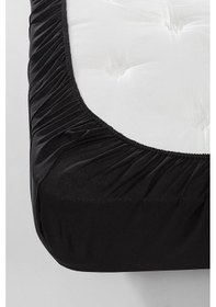 Resim Pes Lastikli Çarşaf Seti Tek Kişilik Funny Düzboya Siyah-kahve Siyah-kahve 