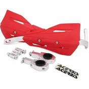 Resim Cloudstore Kayo Kırmızı Dirt Pit Bike Mx Motocross 7/8'' 1 1/8'' Universal Atv Quad Motosiklet El Koruyucu 