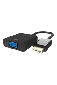 Resim Crescent Displayport To Vga Switch Dönüştürücü Display Port To Vga Adaptör 
