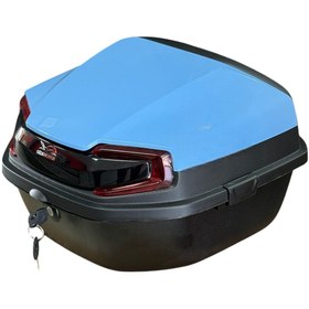 Resim GİZA MOTOR MOTOSİKLET ÇANTASI 33 LİTRE AÇIK MAVİ 