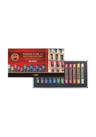 Resim Koh-I-Noor Toison Dor Soft Pastel Boya 12Li 8512 N11.4088 