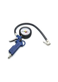 Resim Master Basınç Göstergeli Lastik Şişirme Tabancası Hava Saatli 