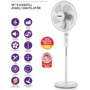 Resim Umut Ticaret İnova Samyeli 16 inç Ayaklı Sanayi Tipi Vantilatör 