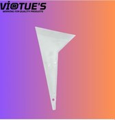 Resim Beyaz Balta Yerli Çapraz Hızlı Ayak Cam Filmi Aparatı 