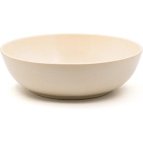 Resim Stoneware Yayvan Bowl - İnci Beyaz / Tekli 