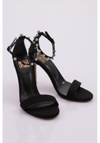 Resim Dgn 3109 Kadin Topuklu Ayakkabi 3109-1748-R145214 Siyah 