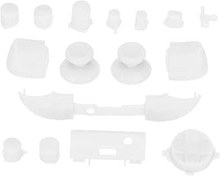 Resim GZD cersalt Oyun kontrol tuşu seti, uyumlu oyun kolu yedek düğme, Xbox Series X için benzersiz konforlu his (beyaz) 