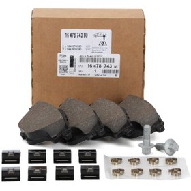 Resim Peugeot 3008 (2016-2024) Benzinli Arka Fren Balata Takımı (Orijinal) 