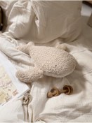 Resim Sevimli Balina Bebek Çocuk Uyku Arkadaşı Krem/beyaz 38 Cm 