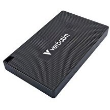 Resim Verbatim Metal Mini 512 GB 2000/1750 MB/s USB 3.2 Siyah Taşınabilir SSD 