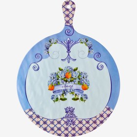 Resim Chiara Alessi Mavi Melamin Sunum Tahtası 41 Cm CAMAR5020BL1 