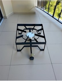 Resim Orcamp Sanayi tipi Ev yer Ocak dar piknik tüpler uyumlu hortum başlık set canavar Ocak evde yer ocağı 30x30 