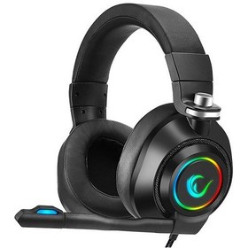 Resim Rampage RM-K20 AMAZE Siyah USB 7.1 Noice Cancelling Mic RGB Ledli Gaming Oyuncu Mikrofonlu Kulaklık 