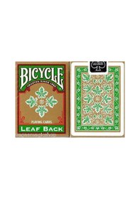 Resim Bicycle Leaf Back Oyun Kağıdı İskambil Kartları Destesi 