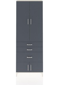 Resim Arges Dolap 3 Raflı 3 Çekmeceli 4 Kapaklı 88x30x243 Aytaşı-an... Aytaşı 