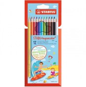 Resim Stabilo Kuru Boya Aquacolor 12 Renk 1612-6 