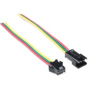 Resim Led Strip Pigtail Konnektör 3-pin 
