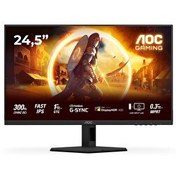 Resim AOC 25G4SRE 24.5" 310Hz (OC) 0.3MS HDMI DP G-Sync AdaptiveSync HDR400 FHD Fast IPS Gaming Monitör 