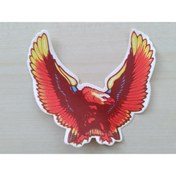 Resim DNZSM KARTAL STİCKER Renkli 14x13cm (2ADET FİYATI) EAGLE STİCKER, KARTAL ETİKETİ, KARTAL ÇIKARTMASI 