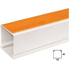 Resim 40X40 50 Metre Yapışkanlı Kablo Kanalı 