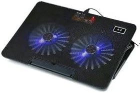 Resim N99 Laptop Notebook Soğutucu 2 Fan 2 Usbli Standlı Yüksek Kademe Ayarlı Masa Üstü Soğutucu Fan 
