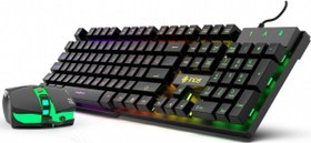 Resim Inca Ikg-448 Gaming Klavye & Mouse Set Rainbow Effect Klavye 
