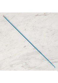 Resim Abarta 3,5mm Renkli Metal Gagalı Örgü Şiş Tunus Tığ 25cm- Mavi 1 Adet 