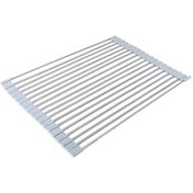 Resim Mutfak Rafı Lavabo Kase Katlanır Su Filtreleri 46x33cm Gri 