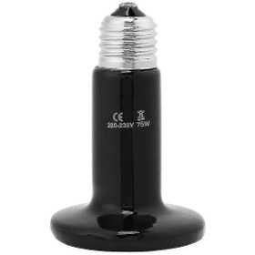 Resim Evcil Hayvan Malzemeleri Sürüngenler İçin Seramik Kızılötesi Isıt Çok Renkli 