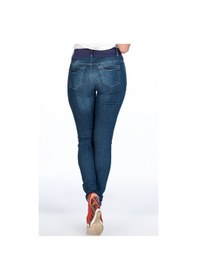 Resim Busa Hamile Yüksek Bel Kot Pantolon Skinny Mavi-mavi 