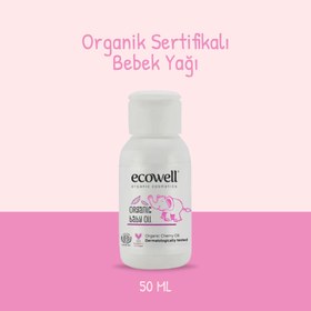 Resim Sertifikalı Organik Bebek Yağı - 50 ml 