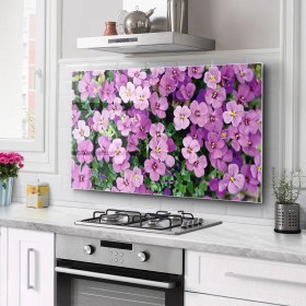 Resim Olinpa Ocak Arkası Cam Koruyucu Tezgah Ankastre Arkası Koruyucu 76X50 cm | 