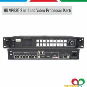 Resim LED MAGIC LIGHT HD VP 830 2 in 1 LED VIDEO PROCESSOR 