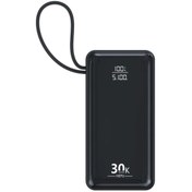 Resim HEPU HP-253 22.5W 20000mAh Hızlı Şarj Powerbank 3 Entegre Kablo PD 22.5W Super Fast 