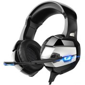 Resim Leezsing Onıkuma K5 Oyuncu Kulaklığı: 5.1 Ses, Gürültü Önleme, Ps4/xbox/pc Uyumlu, Led Aydınlatmalı, Siyah-gri 