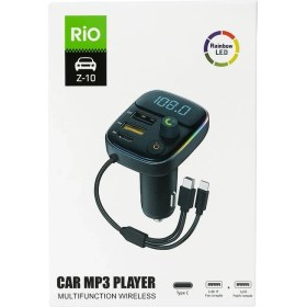 Resim Çnrline Riotech Araç İçi MP3 Player – Bluetooth & Çift USB Girişli | FM Transmitter ve Hızlı Şarj Özellikli 