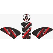Resim Mondial Drift 125 L Tank Pad Kırmızı Siyah 523380993 