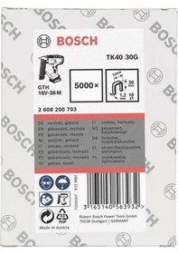 Resim Bosch Tk40 30g Dar Zımba Teli 5,8x30 Mm 2608200703 