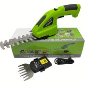 Resim 1 Adet 7.2V 2'si 1 Arada Elektrikli El Tipi Çit Kesici - Budama Makası, Şarj Edilebilir Lityum-İyon Pil Ve Şarj Cihazı Dahil Olmak Üzere Bahçenizi Ve Çalılarınızı Kolayca Kesin! 
