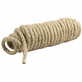 Resim Ars 6 mm 80 metre Jüt Halat Kendir Urgan - Dekoratif Halat 