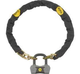 Resim Yale Zincir Asma Kilitli Bisiklet Kilidi - Altın Serisi 