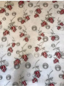 Resim Polset Şeffaf Desenli Masa Örtüsü 80Cm X 200Cm 1.8Mm Pvc Masa Ört 