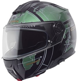 Resim SCHUBERTH C5 GLOBE GREEN KASK 