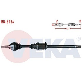 Resim Veka-rn-8186 - Komple Aks Sag On Renault Koleos Hy 2.0 Dcı A 