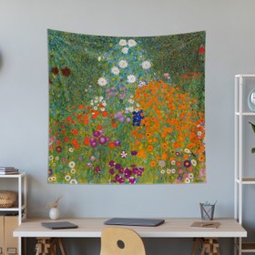 Resim Bauerngarten, 1907 Duvar Örtüsü - 90 cm x 90 cm 