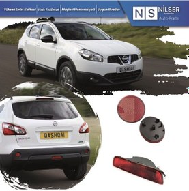 Resim Nissan Qashqai Arka Tampon Orta-Sol-Sağ Reflektör TAKIM 2007-2013 
