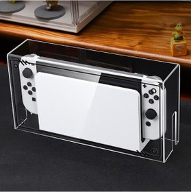 Resim Cbtx 035 Nintendo Switch/oled Oyun Konsolu Ekranı Uyumlu Toz Geçirmez Kapak, Özellik: Siyah Etiket 